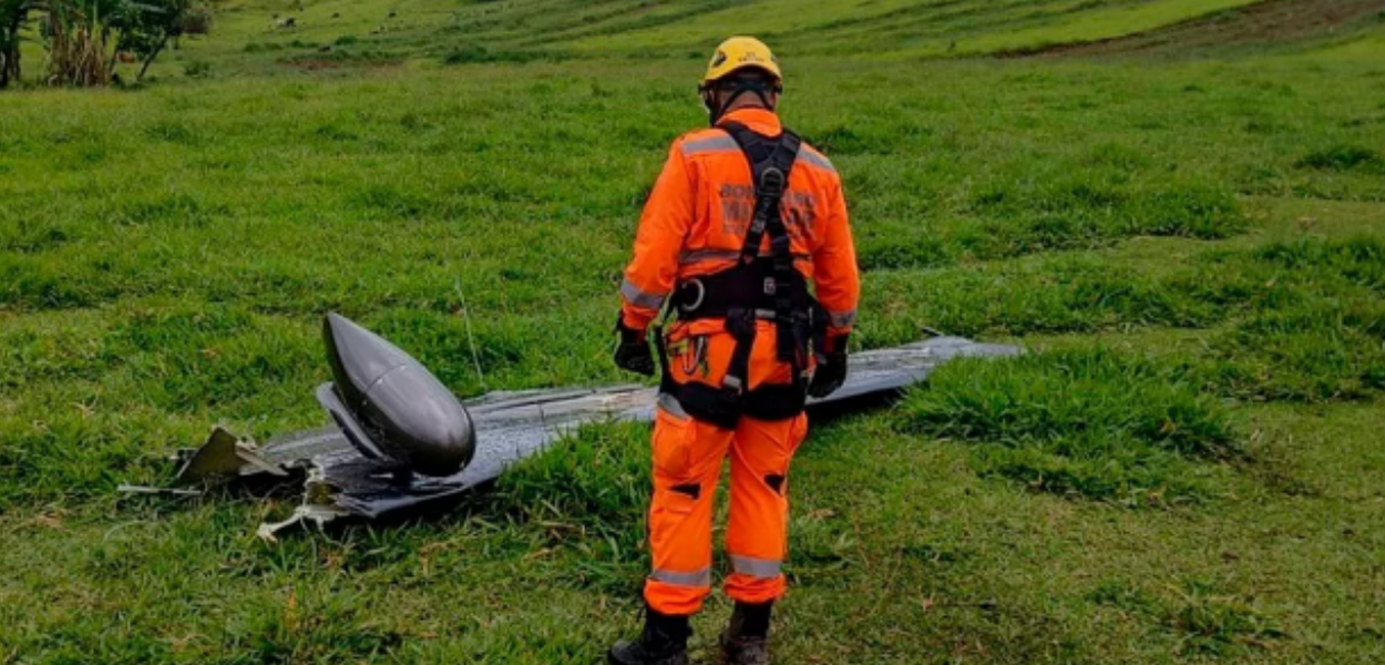 Queda de avião em MG