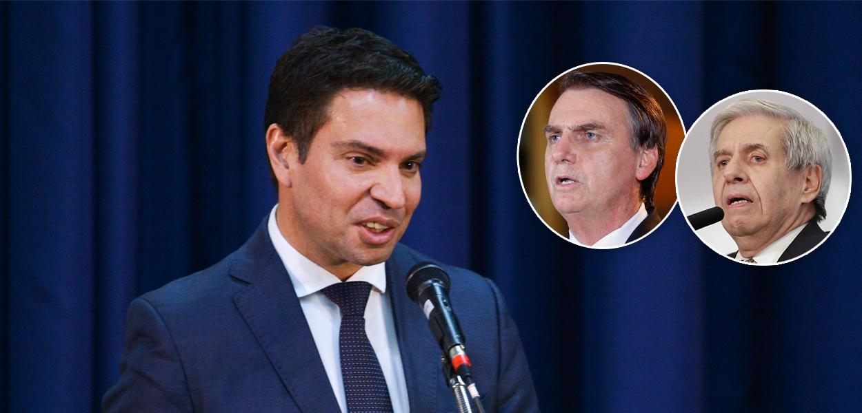 Alexandre Ramagem, Jair Bolsonaro e general Augusto Heleno