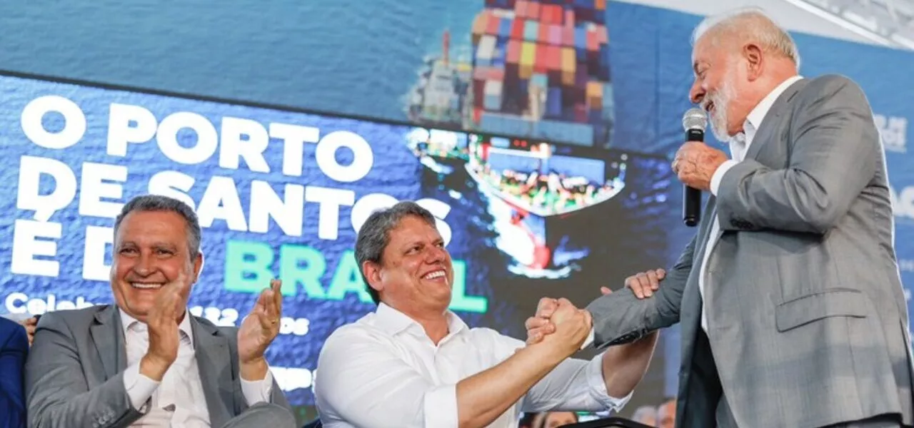 Rui Costa, Tarcísio de Freitas e Lula