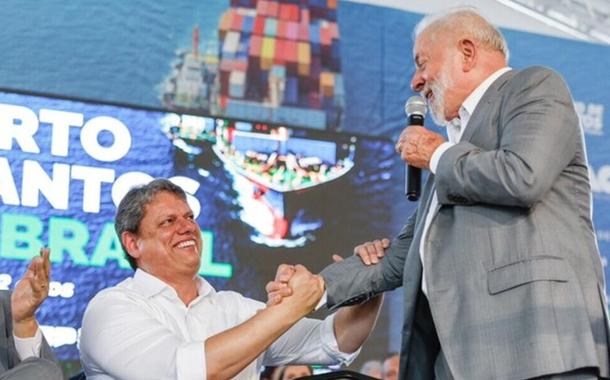 Rui Costa (ministro da Casa Civil), Tarcísioblaze apostas baixarFreitas (governadorblaze apostas baixarSP) e Luiz Inácio Lula da Silva (presidente da República)