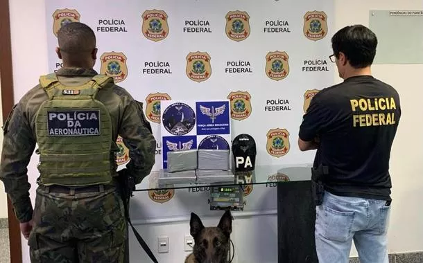 PF e FAB prendem jovem com 6,5 kg cocaína no Aeroporto do Galeão