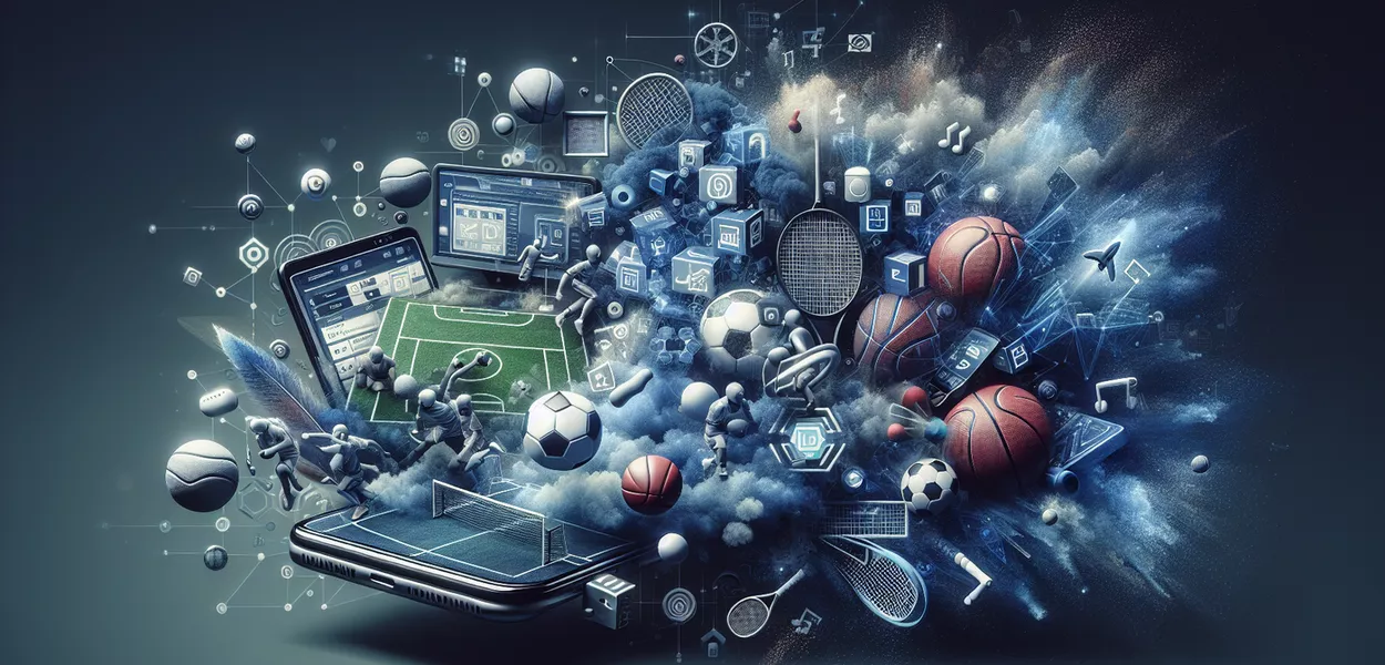 Representação do universo das apostas esportivas