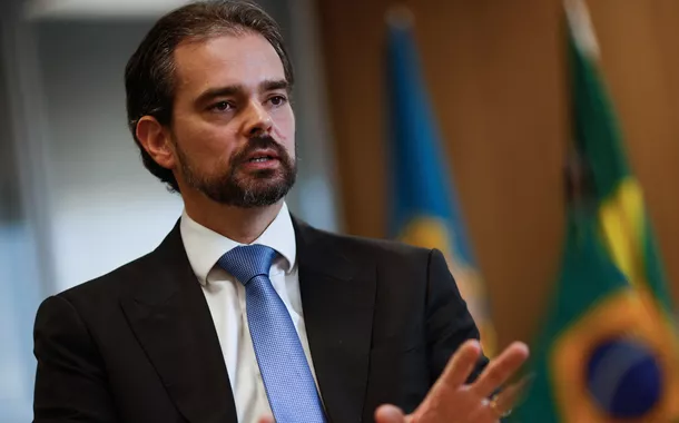 Diretor de Cooperação Internacional da Polícia Federal, Valdecy Urquiza, durante entrevista com a Reuters em Brasília