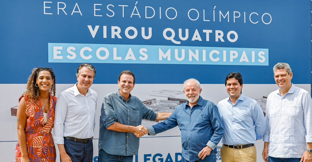 Visita do presidente Lula ao Parque Olímpico do Rio de Janeiro e inauguração do GEO Isabel Salgado
