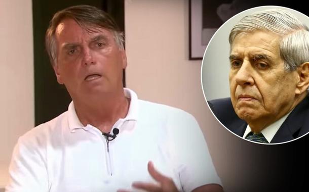 Bolsonaro fala à Record e joga Augusto Heleno aos leões (vídeo)