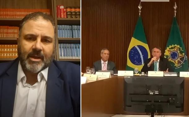 Pedro Maciel, Braga Netto e Jair Bolsonaro