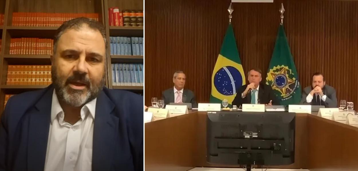 Pedro Maciel, Braga Netto e Jair Bolsonaro