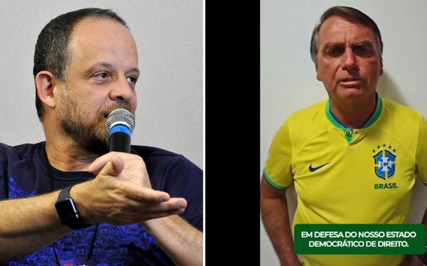 Breno Altman e Jair Bolsonaro