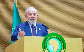 Lula se pronuncia na União Africana