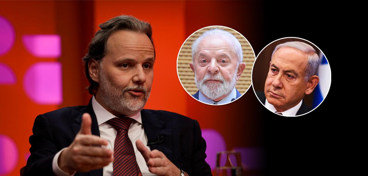 Marco Aurlio de Carvalho, Lula e Benjamin Netanyahu