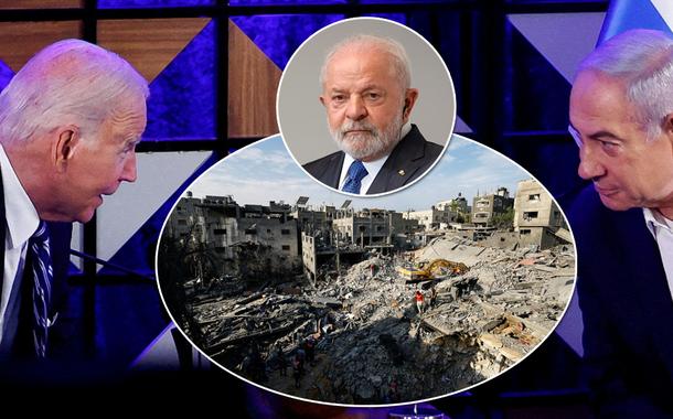 Joe Biden, Lula, Faixa de Gaza e Benjamin Netanyahu