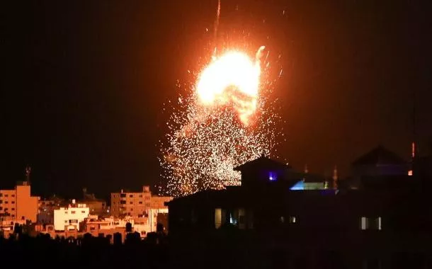 Bombardeio em Gaza