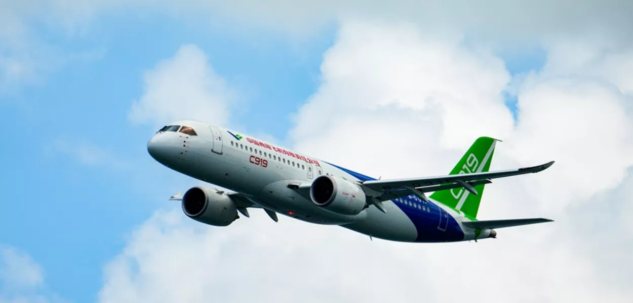 Avião de passageiros chinês C919