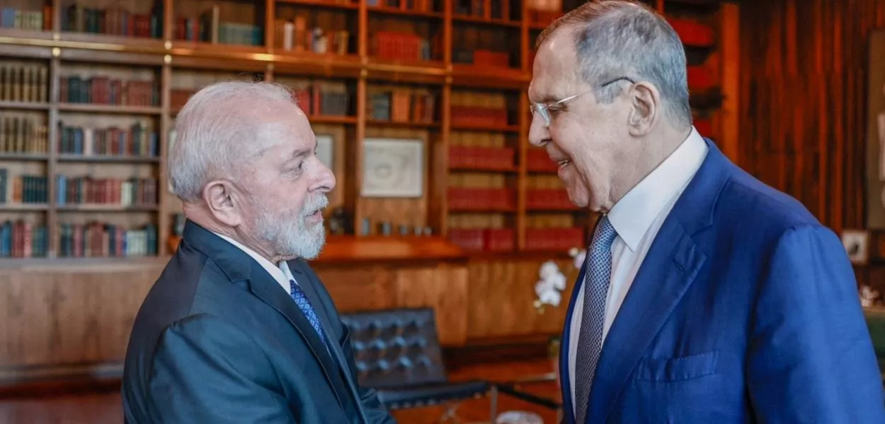 Lula e Sergey Lavrov