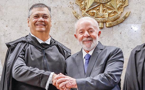 Flávio Dino, Luiz Inácio Lula da Silva e Luís Roberto Barroso