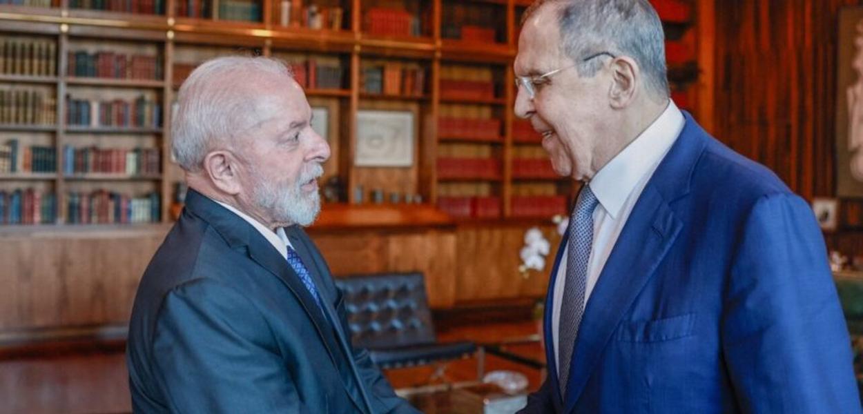 Lula e Lavrov