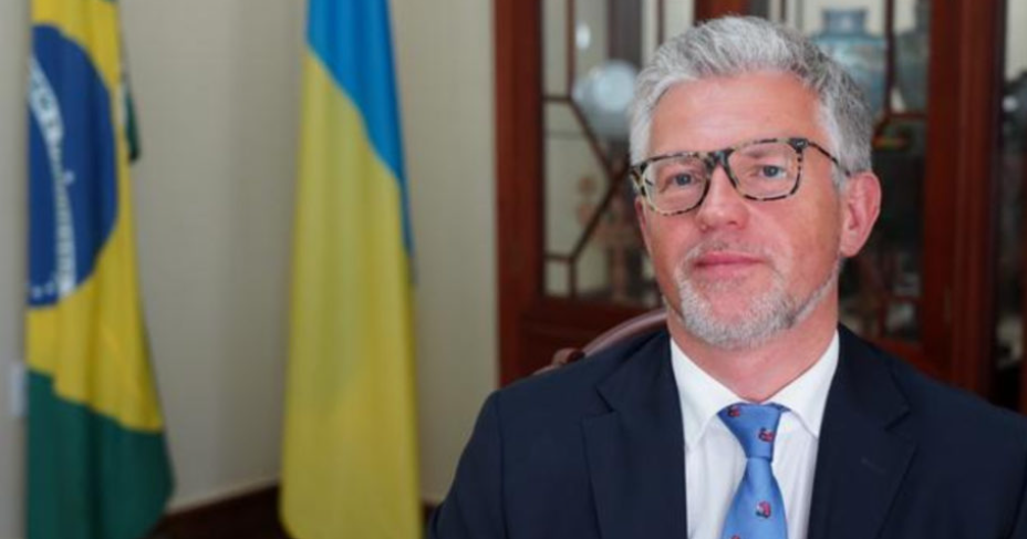 O embaixador da Ucrânia no Brasil, Andriy Melnyk