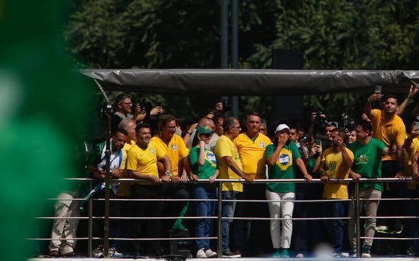 Ato promovido por Silas Malafaia em apoio a Bolsonaro na Avenida Paulista