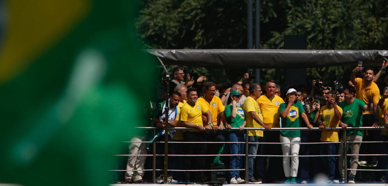 Ato promovido por Silas Malafaia em apoio a Bolsonaro na Avenida Paulista