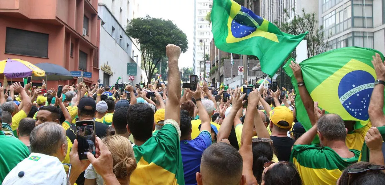 Ato bolsonarista na Avenida Paulista