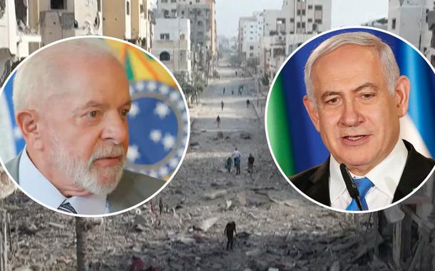 Luiz Inácio Lula da Silva, Benjamin Netanyahu e a Faixa de Gaza