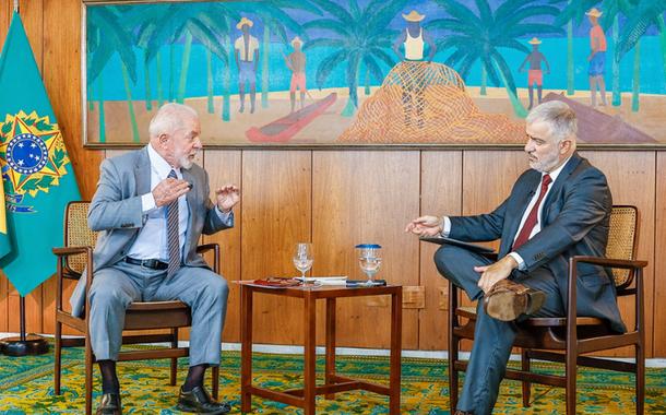 Lula em entrevista com Kennedy Alencar