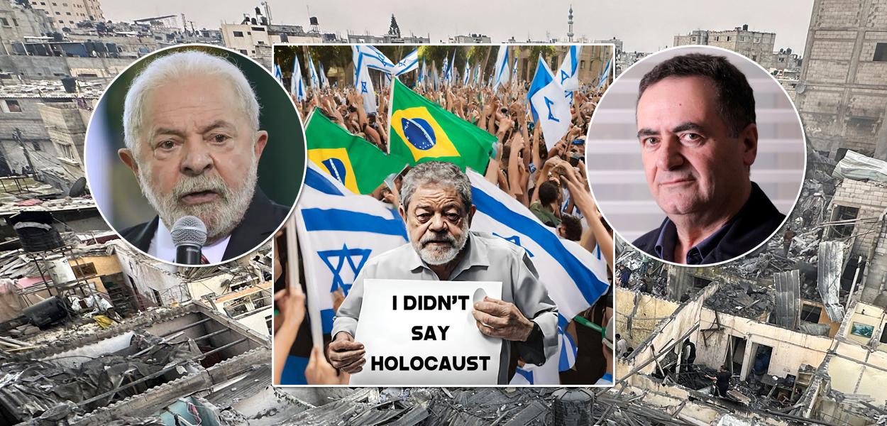 Luiz Inácio Lula da Silva, meme, Israel Katz e a Faixa de Gaza