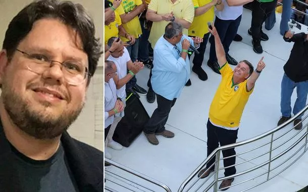Fernando Horta e Jair Bolsonaro