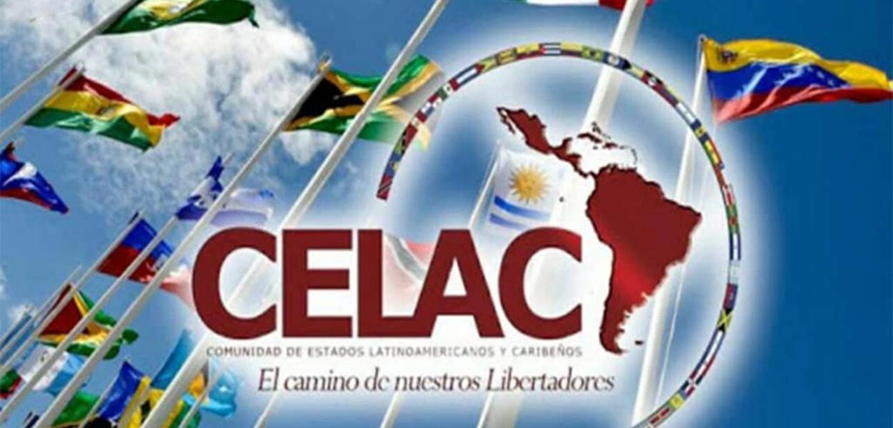 Cartaz da Cúpula da Celac 2024