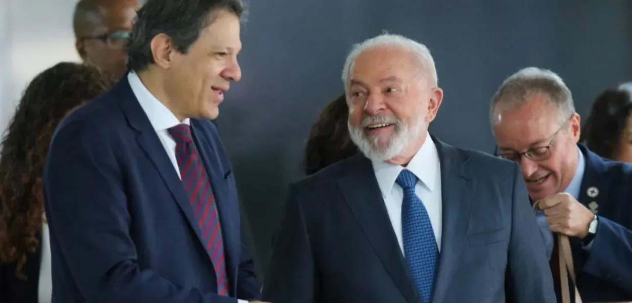 Fernando Haddad e Lula