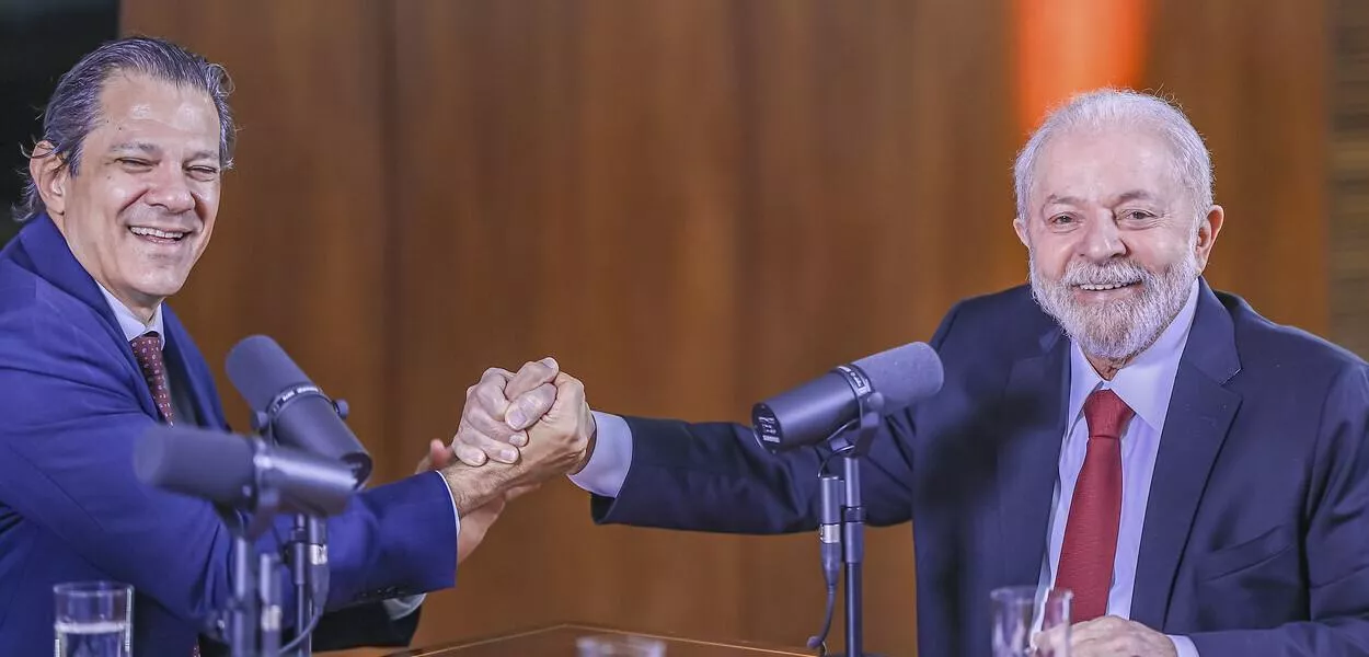 Fernando Haddad e Lula