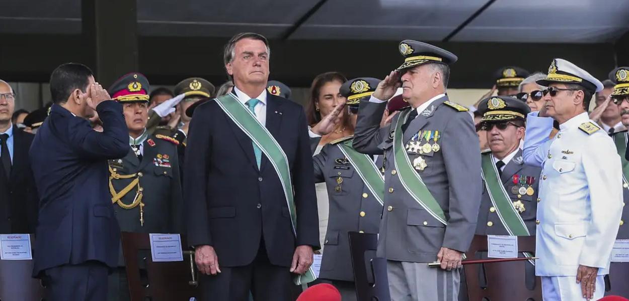 Jair Bolsonaro, Freire Gomes e Almir Garnier Santos