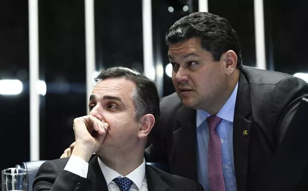 Rodrigo Pacheco e Davi Alcolumbre