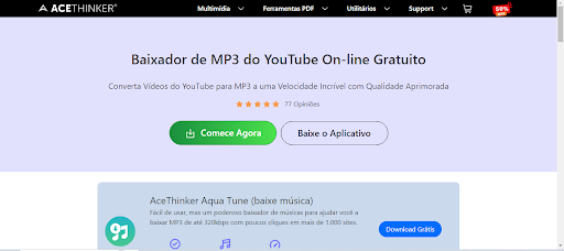 Melhores conversores gratuitos do YouTube para MP3