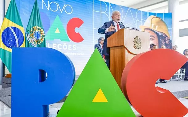 Lula em evento do PAC