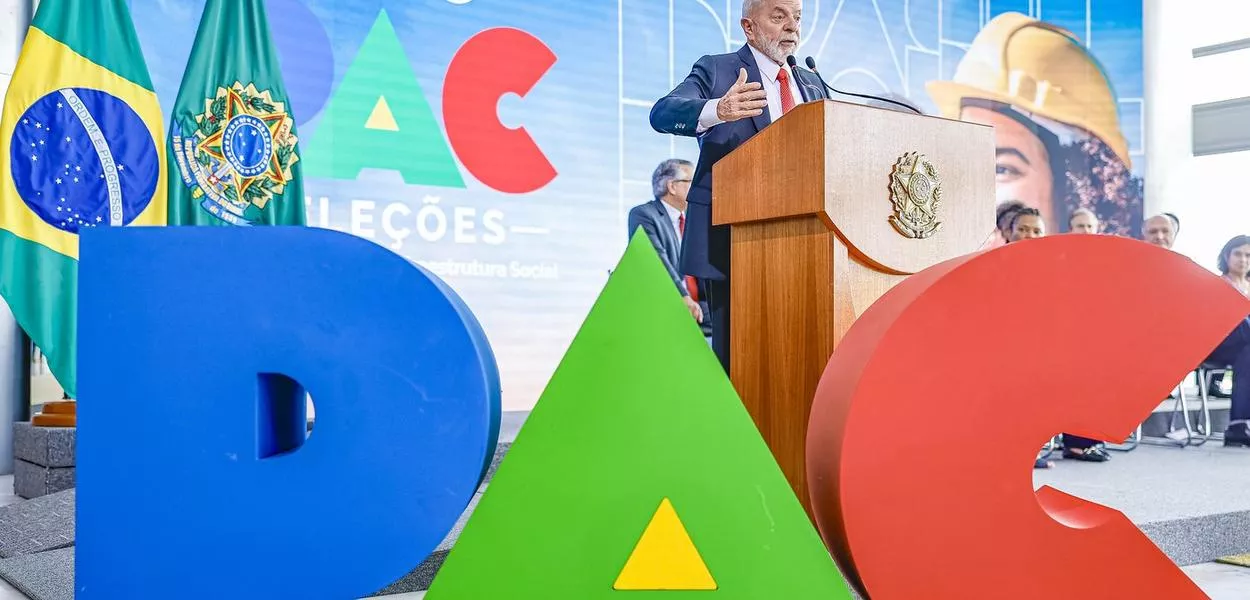 Lula em evento do PAC