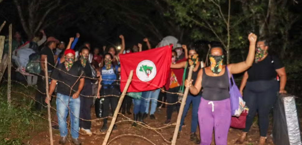 Ocupação do MST em fazenda em Minas Gerais 