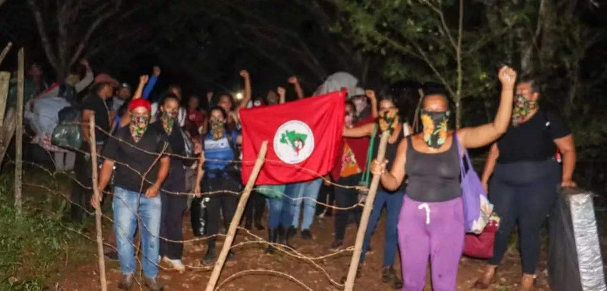 Ocupação do MST em fazenda em Minas Gerais