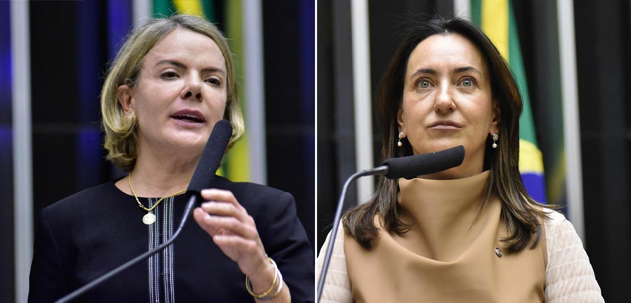 Gleisi Hoffmann e Rosângela Moro