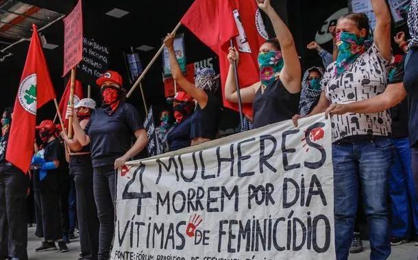 Protesto das Mulheres Sem Terra