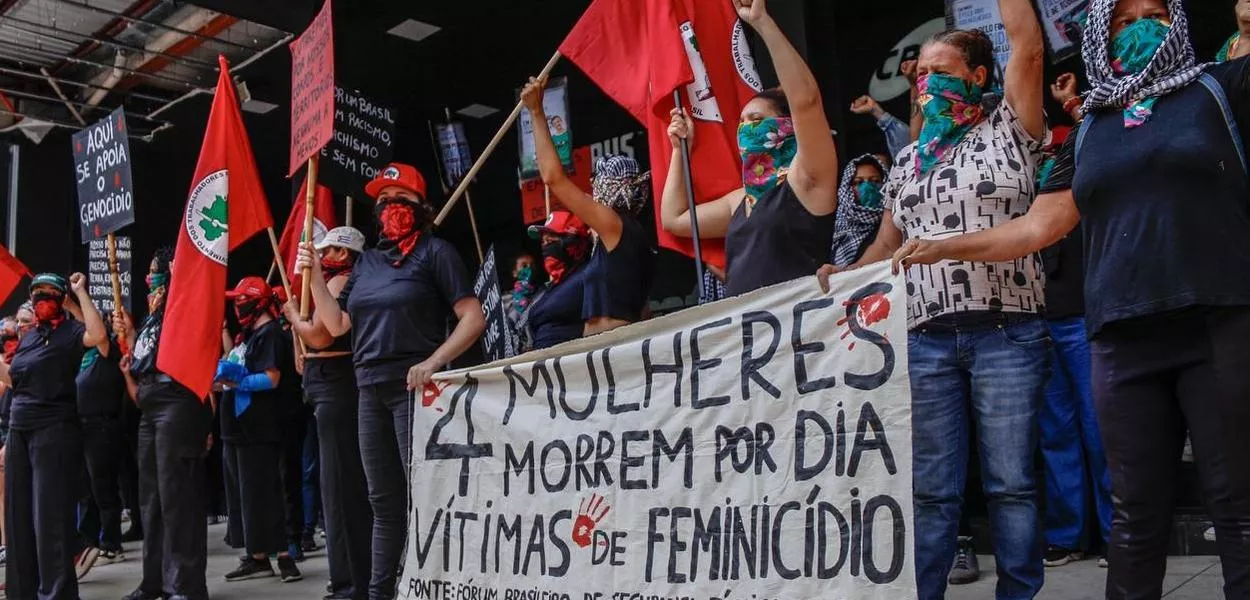 Protesto das Mulheres Sem Terra