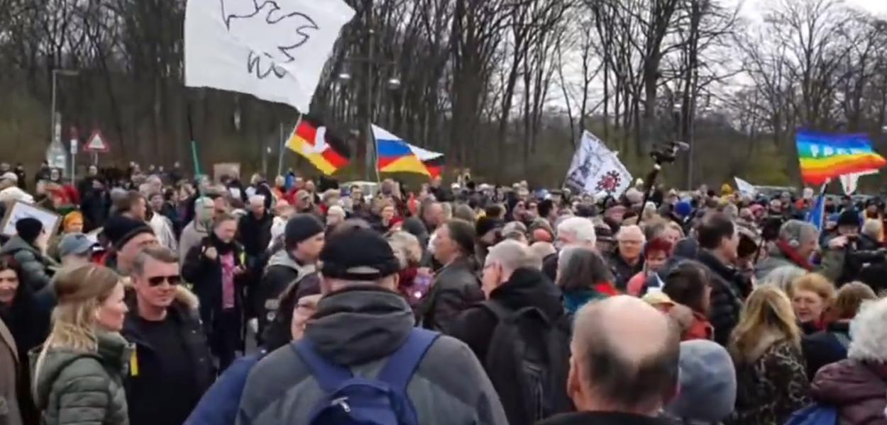 Protesto na Alemanha