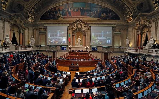 Parlamento português, em Lisboa
