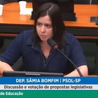 Sâmia detona 'terraplanista' Nikolas na estreia do deputado na Comissão de Educação (vídeo)