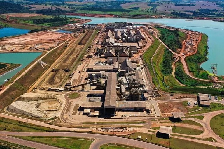 Complexo Mineroindustrial, em Serra do Salitre, da Eurochem.