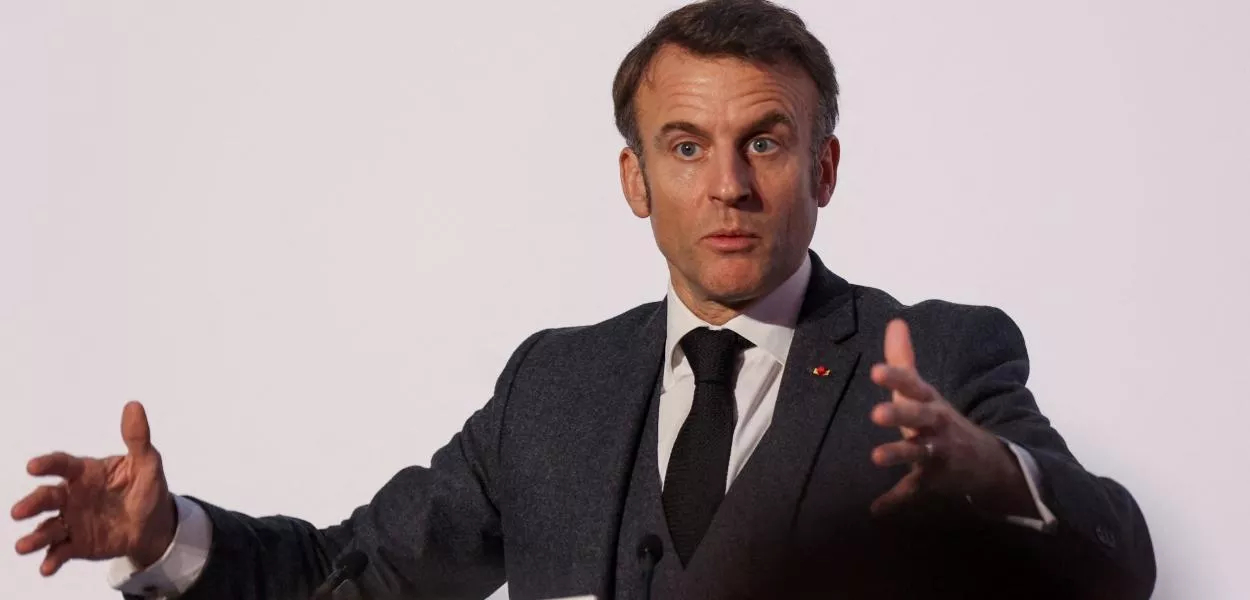 Presidente francês, Emmanuel Macron