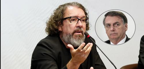 Antonio Carlos de Almeida Castro (mais destaque) e Jair Bolsonaro