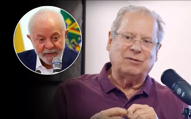 Luiz Inácio Lula da Silva (círculo) e José Dirceu