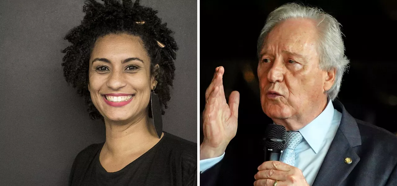 Marielle Franco e Ricardo Lewandowski