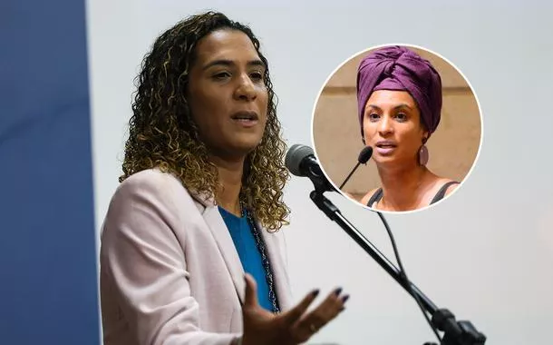 Anielle (mais destaque) e Marielle Franco 